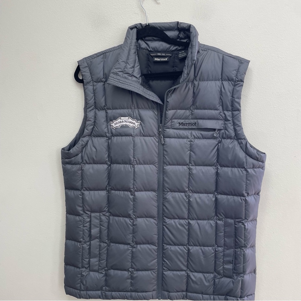 Marmot Men's Quilted Gray Insulated Vest